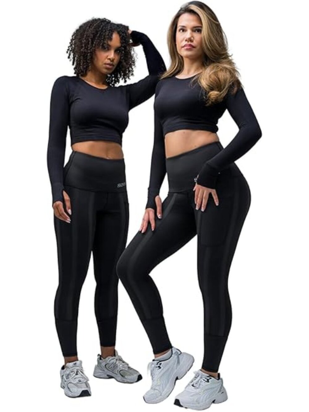 Skinnify Workout Leggings Women High Waisted Gym Tummy Control Yoga Pants sz  XL